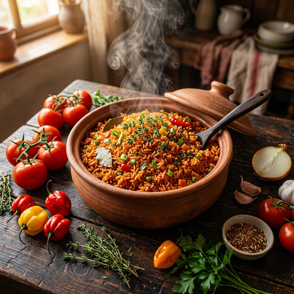 Jollof rice hero